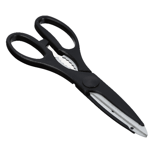 T-fal Stainless Steel Kitchen Shears, Black