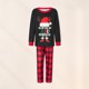 thumbnail image 3 of Conjunto de pijamas familiares navideños con estampado de letras conjunto informal de ropa de descanso navideña, 3 of 8