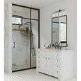 thumbnail image 2 of Lexie Collection Four-Light Matte Black Contemporary Vanity Light, 2 of 12