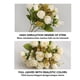 thumbnail image 2 of Ramo de flores de seda de otoño de 15 cabezas, color marfil, 2 of 6