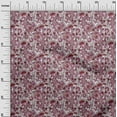 thumbnail image 3 of oneOone Velvet Pink Fabric Paisleys Fabric For Sewing Printed Craft Fabric By The Yard 58 Inch Wide, 3 of 5