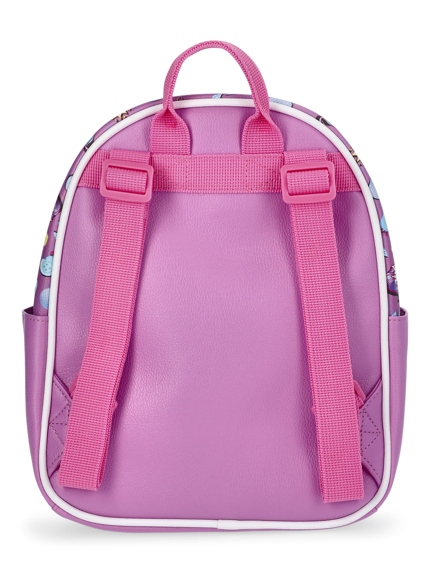 My Little Pony Women's Faux Leather Mini Backpack, 10.5", Purple/Multi