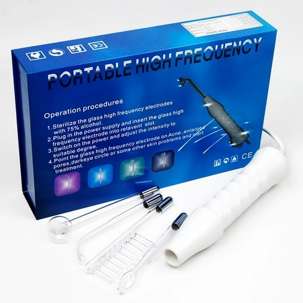 Electrodo portátil de alta frecuencia, eliminador de manchas y acné, masajeador para el cuidado de la piel Facial, dispositivo de belleza Facial, Spa, salón, hogar, antiarrugas