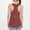 Red, variant on DuoJiaJ Women's Ice Silk Yoga Shaped Exercise Running Vest Women Workout Tank Tops Black L