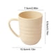 thumbnail image 3 of CaiYueKe Plastic Drinking Cup with Handle, Striped Household Mouthwash Cup, Creative Bathroom Cup, Durable Food Grade Cup for Daily Use, Easy Clean Dishwasher Safe, 3 of 7