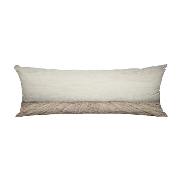 ECZJNT Empty Room Background Wall Ant Wooden Floor Pillow Cover Body Pillowcase Pillow Protector 20x60 Inch