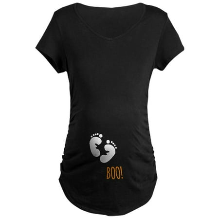 

CafePress - Funny Halloween Maternity T Shirt Boo - Maternity Dark T-Shirt