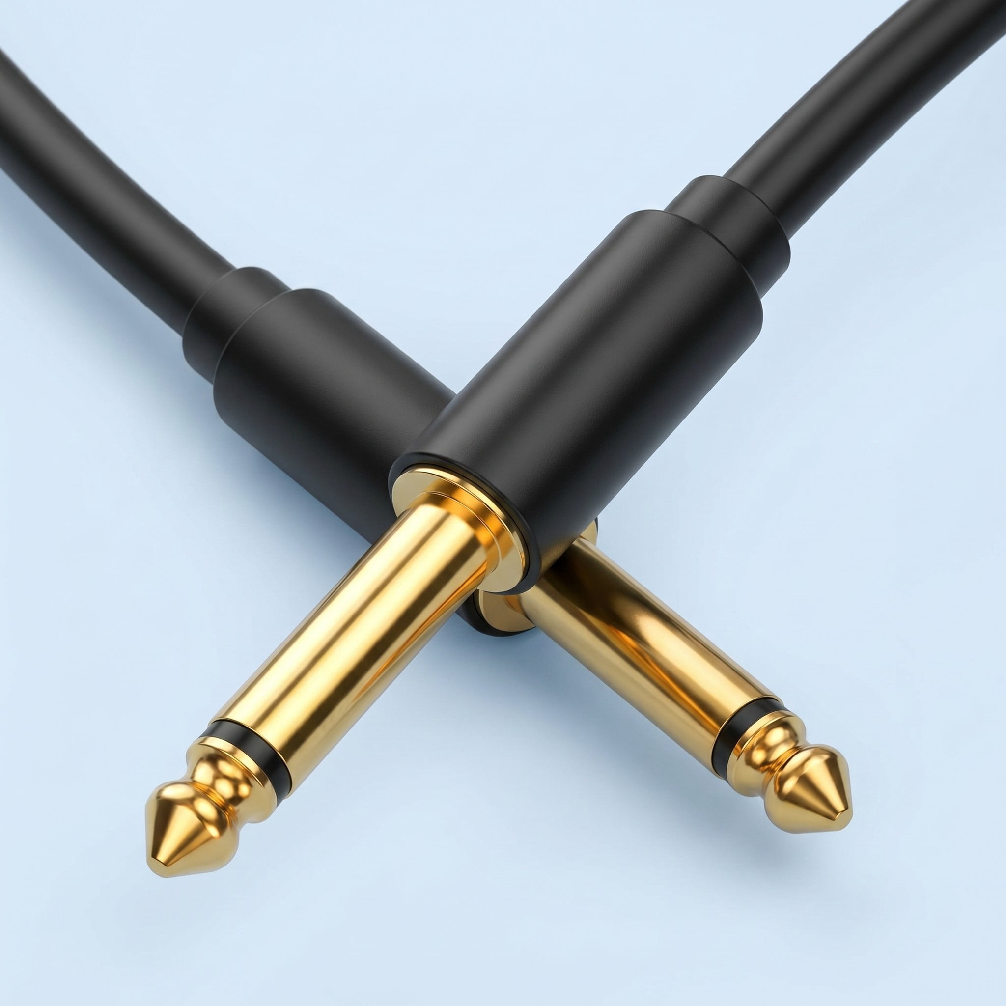 Stcellnmex 10 Pack 10 Ft Guitar Cable 1 4 Inch Straight To Straight Stereo Audio Cord Black Instrument Cable For Guitar Bass Keyboard Amplifier