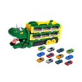 thumbnail image 3 of Camión transportador dinosaurios, juguete pista para dinosaurios, juguete educativo divertido para niños 3 años, artículos para verde, 3 of 9