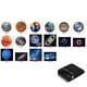 thumbnail image 4 of 1pc Aurora Moon Galaxy Projection Lamp, Earth Projector Photography Lamp Creative Background Atmosphere Night Light For Birthday Gift, 4 of 4