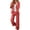 Brick Red, variant on Two Piece Sets for Women Trouser Suit Women's Elegant 2 Piece Suit Set Two Piece Plain Long Sleeve Suit Elastic Waist Trousers Festive Trouser Suits Slim Fit Sporty Leisure Suit Stre