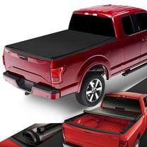 DNA Motoring For 15-20 Ford F150 Fleetside 5.5Ft Truck Bed Soft Vinyl Roll-Up Tonneau Cover