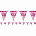 thumbnail image 2 of Unique Party Foil Flag 90th Bunting, 2 of 3