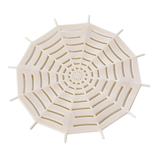 WEPRO Drain Backflow Preventer Drain Hair Catcher Durable Silicone Hair