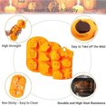 thumbnail image 5 of 3 piezas de moldes de Halloween antiadherente molde de calabaza de silicona de Halloween para cocina DIY molde de silicona para hornear JAMW Sencillez, 5 of 5