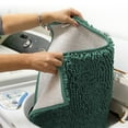 thumbnail image 6 of Muddy Mat® | Super Absorbent Door Mat Indoor, Microfiber Quick Dry Chenille Entryway Rug, Non-Slip Front Door Mat, Indoor Mats for Entryway, Machine Washable Pet Rug, Seafoam Green 28"x18", 6 of 7