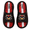 Black, variant on Sonic The Hedgehog Shadow Men's Slide Sandal