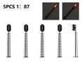 5X LED Signal Lamp for HO Scale Model Train Railroad with Pedestrian