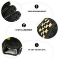 thumbnail image 4 of OULII 1 Pce Gants de Baseball pour Enfants Noirs avec Conception Résistante aux Impacts et Sécuritaire, 4 of 7