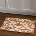 thumbnail image 2 of Linon Home Décor Le Soleil Area Rug Collection, Ivory and Terracotta, 5' x 7', 2 of 5