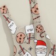thumbnail image 4 of Toddler Baby Boy Girl Christmas Outfit Milk Bottle/Santa Suspender Pants Bib Overalls Jumpsuit Fall Winter Xmas Holiday Clothes, 4 of 8