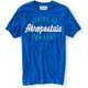 thumbnail image 1 of Aeropostale Hombres Newport. Camiseta gráfica Ca, azul, mediana, 1 of 1