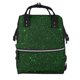 thumbnail image 1 of Fotbe Emerald Green Sparkling Mochila Maternidad - Lona de Sarga Impermeable, Mochila de Pañales de Gran Capacidad con Múltiples Bolsillos y Correas Ajustables, 1 of 6