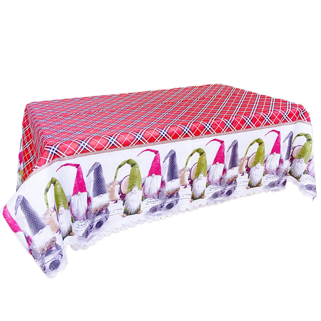 Christmas Tablecloth, Table Cover for Holidays, Party Decorations