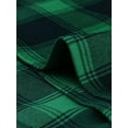 thumbnail image 5 of INSPIRE CHIC Women's Skirt Casual High Waist Button Plaid Layers Mini Skirt XS Green, 5 of 6