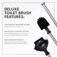thumbnail image 5 of ToiletTree Products Toilet Brush and Plunger Set, Stainless Steel Bathroom Accessories, 5 of 8