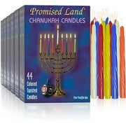 CANDLES CHANUKAH 44CT PROMISED LAND