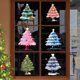 thumbnail image 5 of Paquete de 9 Pegatinas Navideñas para Ventanas | Pegatinas Navideñas Coloridas de Pvc | Decoraciones Navideñas Translúcidas Reutilizables para Centros Comerciales, Hogar, Oficina y Decoración de Temp, 5 of 6