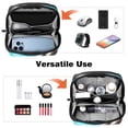 thumbnail image 6 of Sea Lion Travel Organizer Hard Drive Case Small Travel Case USB Cable Organizer - Oxford Cloth Waterproof Storage Box for Electronic Digital Products - 5.9x9.44x3.14 in, 6 of 6
