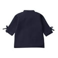 thumbnail image 5 of Mercatoo Toddler Girls Trench Coat Long Winter Jacket Kids Girls' Dress Coat Wool Blend Long Peacoat Faux Fu𝐫 Jacket Outerwear, 5 of 5