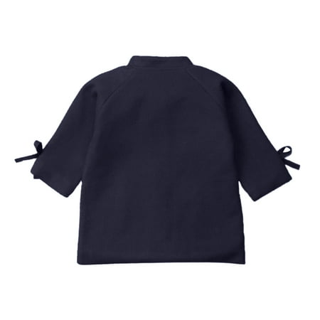 

Cathalem Little Girl Jackets Toddler Girls Winter Long Sleeve Warm Woollen Coat Jacket Solid Color Bow Tie For Children s Coat Coat Blue 7-8 Years