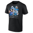 thumbnail image 2 of Men's Aidan Hutchinson Black Detroit Lions Notorious Graphic T-Shirt, 2 of 4