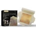 thumbnail image 1 of 30pcs/Box Golden Flakes Nail Glitter Food Decorating Foil Paper for Cake Baking Nails Art Painting DIY Crafts Furniture Decoration, 1 of 5