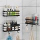 thumbnail image 2 of Shower Rack,Adhesive Shower Organizer for Bathroom,Shower Shelve for Inside Shower,Rustproof Stainless Steel Shower Rack, 2 of 5