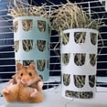 thumbnail image 3 of CBFFDC Hamster Grass Manger Small Grass Feeder Rack Hollow Design Rabbit Hamster Manger Food Bin Bowl Small Pet Cage Supplies, 3 of 6