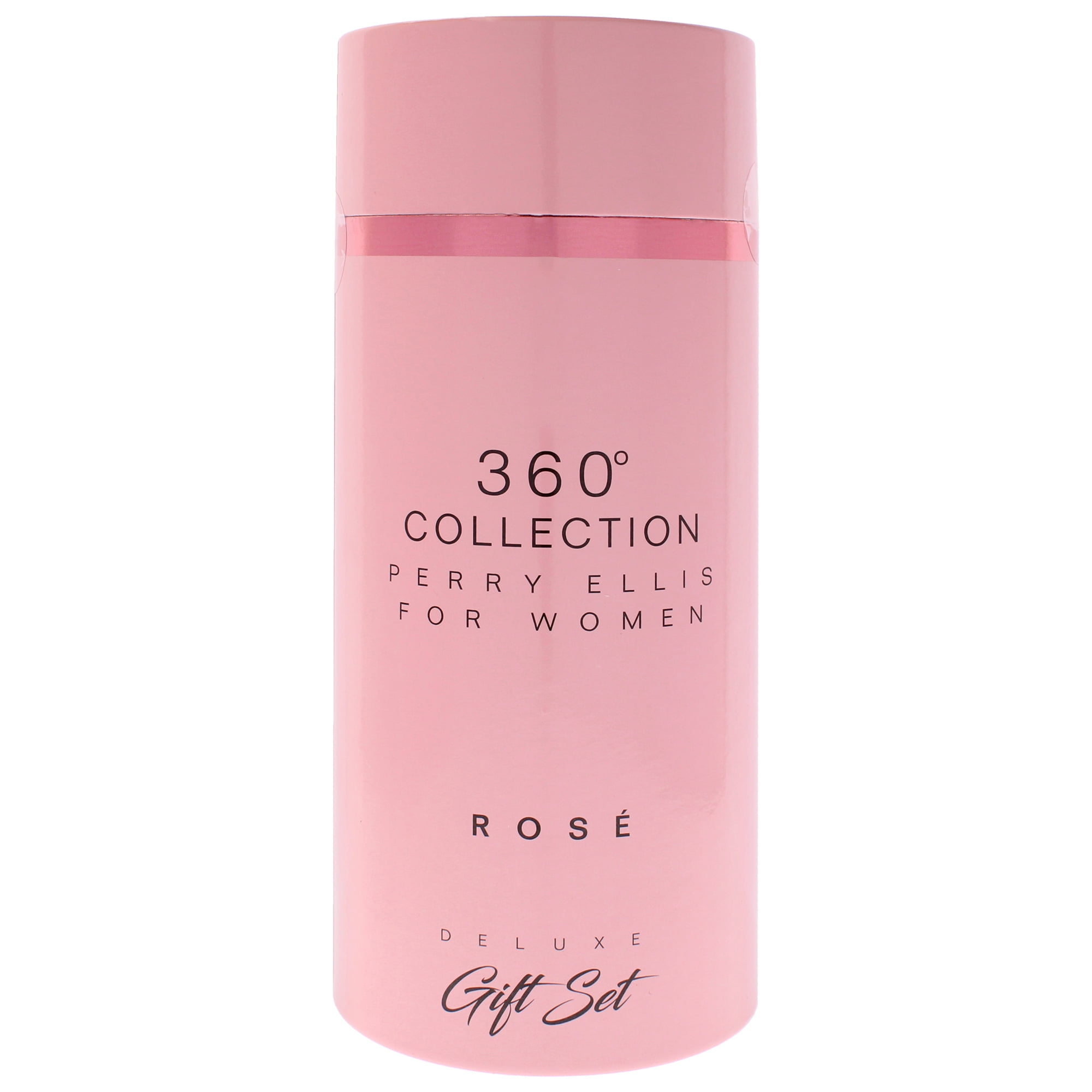 360 Rose by Perry Ellis for Women - 3 Pc Gift Set 3.4oz EDP Spray