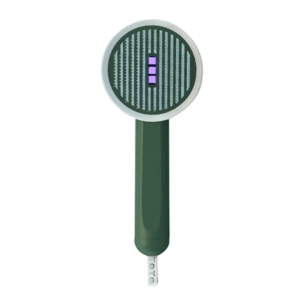 Cepillo para la muda de pelo de perros y gatos con protección ultravioleta. Cepillo para el cuidado de mascotas. Peine para conejos. Verde