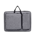 thumbnail image 2 of Bolsa de almacenamiento para suministros de arte/manualidad, portafolio de viaje para artista, estuche de transporte, caja de pintura, bolsa de mensajero grande, pinceles para pintar, 2 of 5