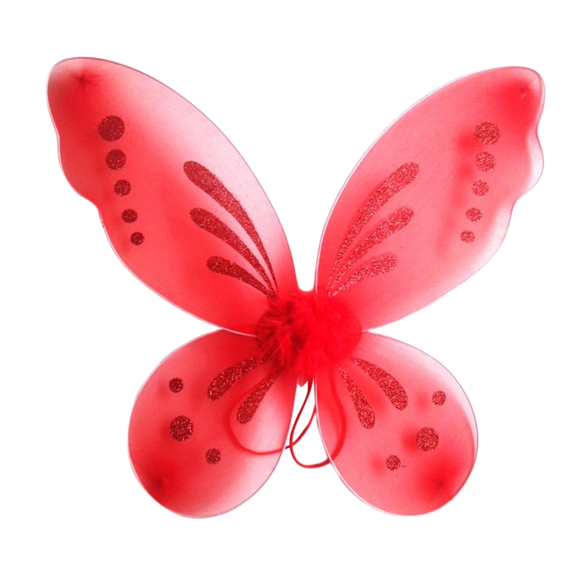 Biekopu Fairy Wings, Princess Butterfly Costume Wings for Kids Dress Up