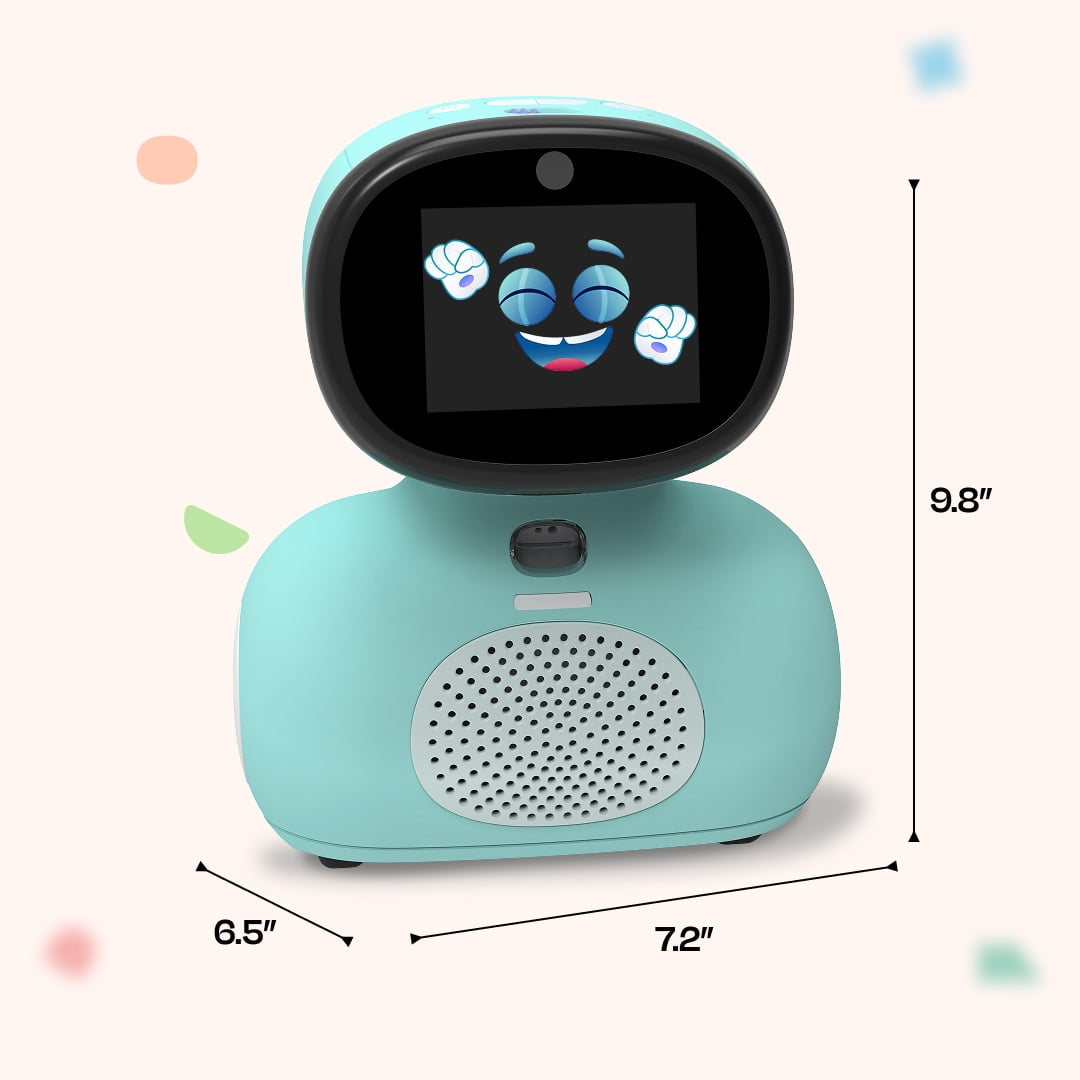 Miko Mini Safety-First AI Robot for Kids – Games, Stories & Learning Ages 5–10 | Blue