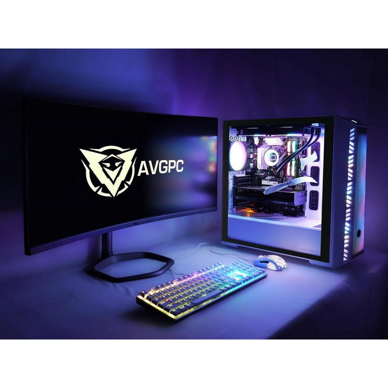 AVGPC Frost Gaming PC - Intel i5-14600K, RTX 4070 12GB, 32GB DDR5