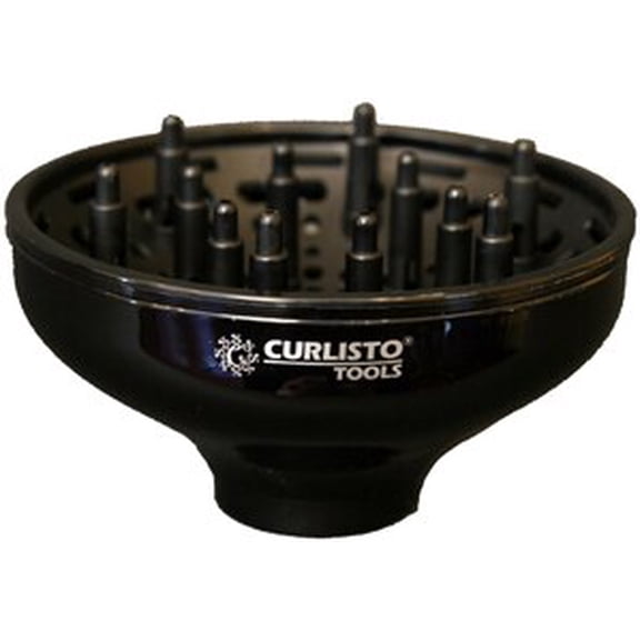 Option : Travel Diffuser , Curlisto Travel Diffuser , Hair Scalp - Pack of 2 w/ SLEEK Teasing Comb