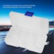 thumbnail image 3 of 500pcs M2-M6 Nylon Flat Washer Gasket Plain Washers Assortment Kit with Box (White), 3 of 3