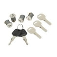 thumbnail image 5 of Dickly Car Roof Rack Lock Core Kit with Key Fixed Lock Cylinders for Bike Rack Type B, 5 of 9
