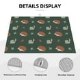 thumbnail image 4 of Dish Drying Mat, Green Snails Brown Hedgehogs Absorbent Microfiber Kitchen Mat, Heat Resistant Drying Mat Kitchen Counter for Dishes, Utensils, Pots, Pans, Drainer Mats 18x24in, 4 of 7