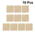 thumbnail image 3 of TABLETREANDS Hardwood Blocks 10PCS 5x5x0.5in Beige Unfinished Wood Cubes for Craft Supplies and Artists, 3 of 8